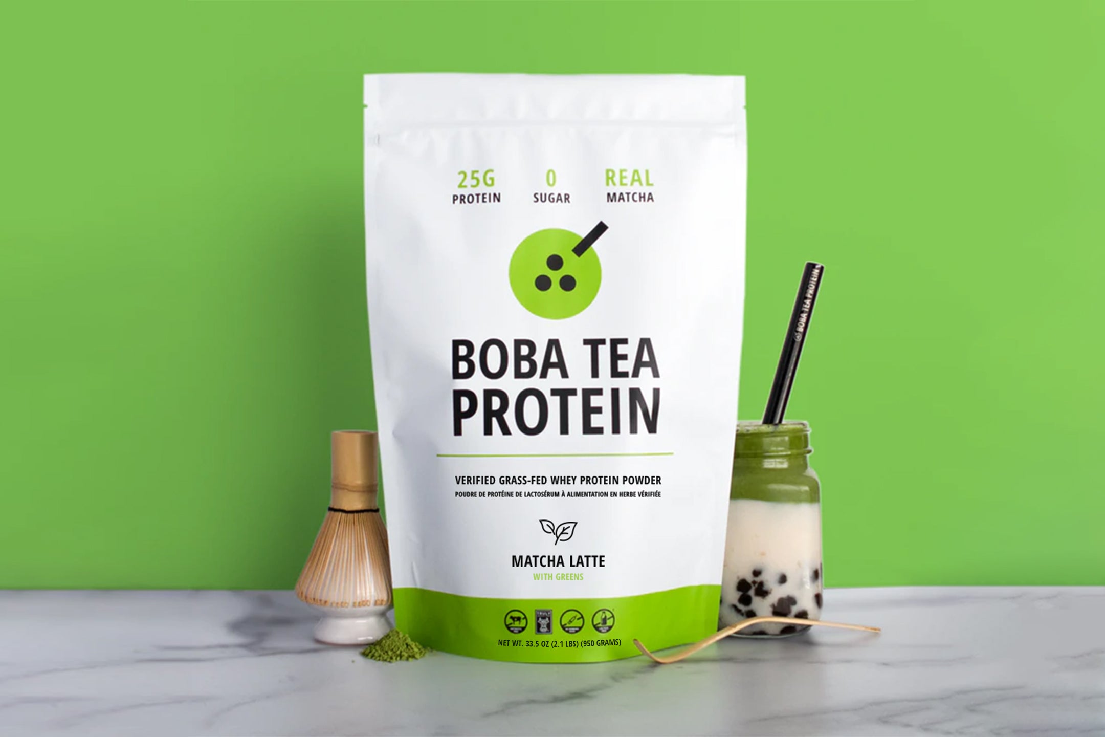 Matcha Latte Protein Powder