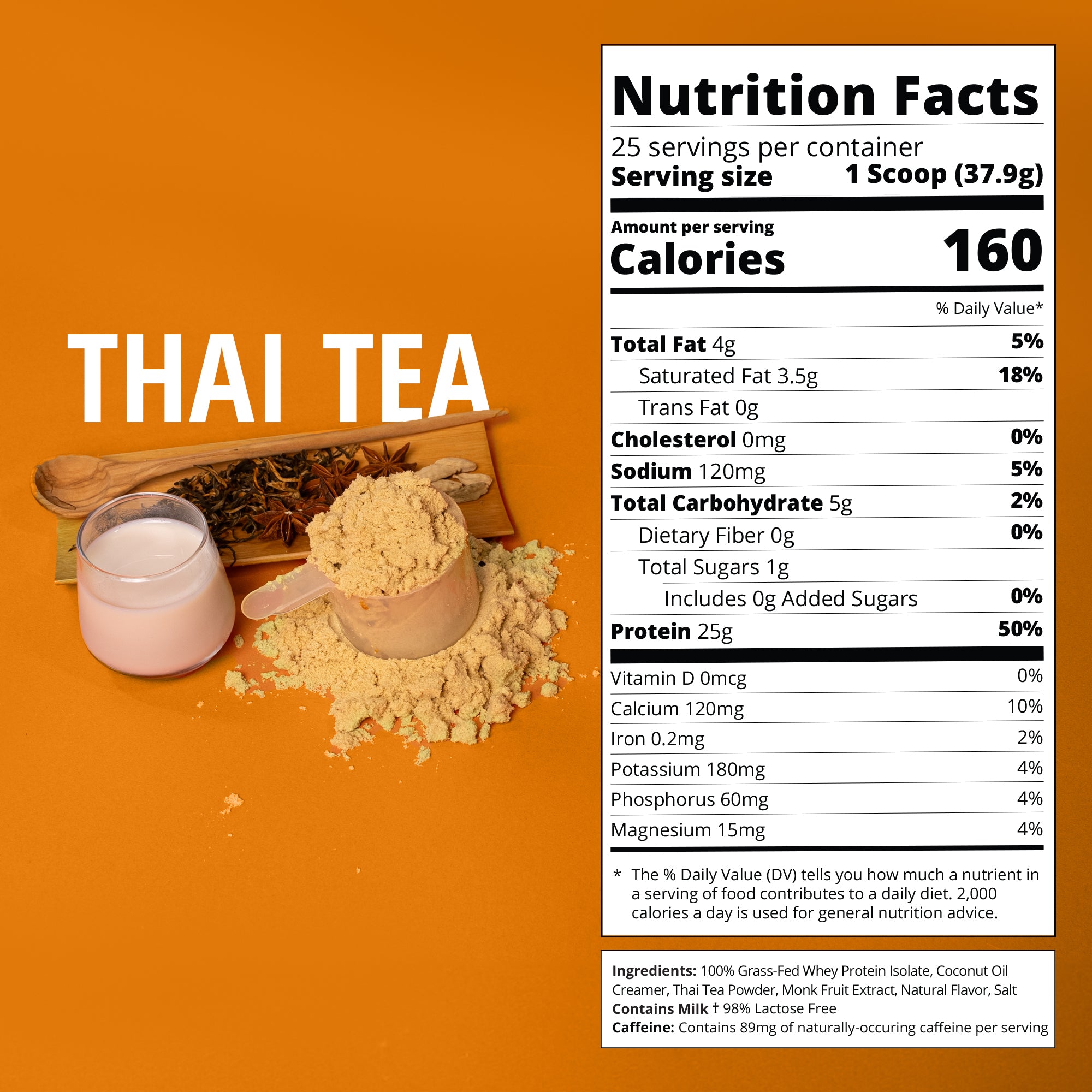 Thai Tea Whey Protein